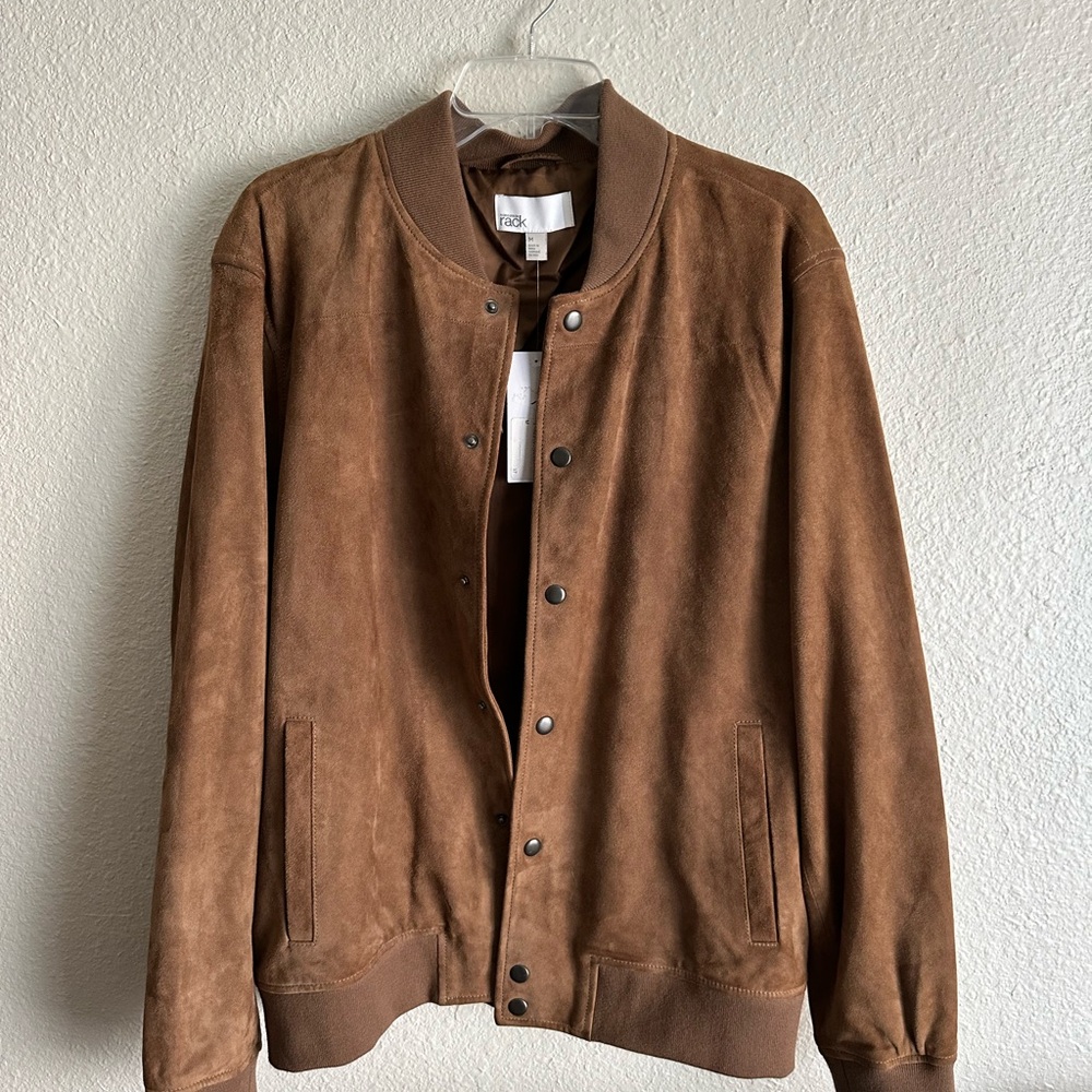Nordstroms Brown Suede Jacket